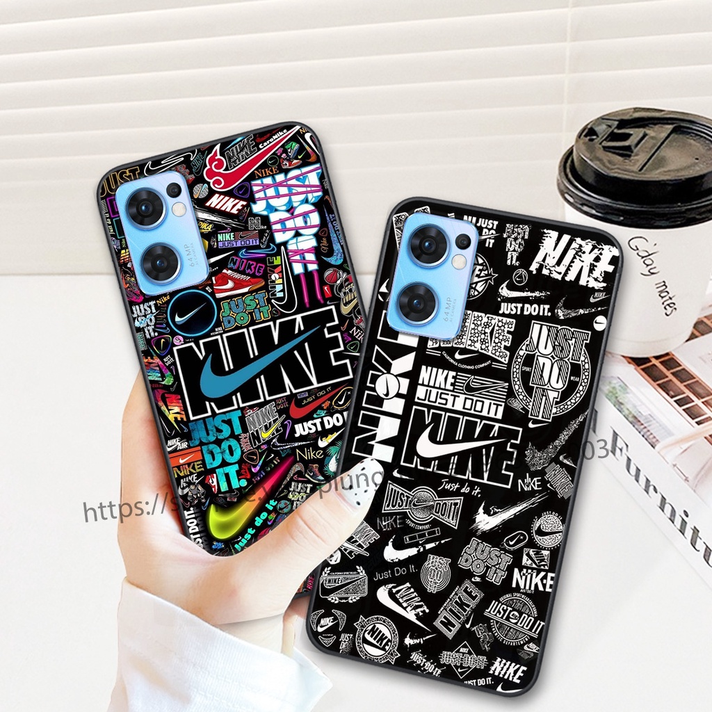 Ốp lưng oppo ReNo 7 / ReNo 7 5G / ReNo 7Z in hình thương hiệu thời trang đa sắc cá tính.