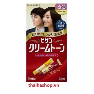 Thuốc Nhuộm Phủ Bạc Tóc Bigen Nhật Bản