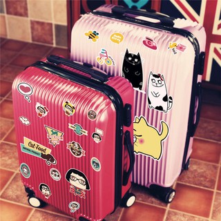 Combo 5 tờ Sticker dán Vali dễ thương bởi candyshop88