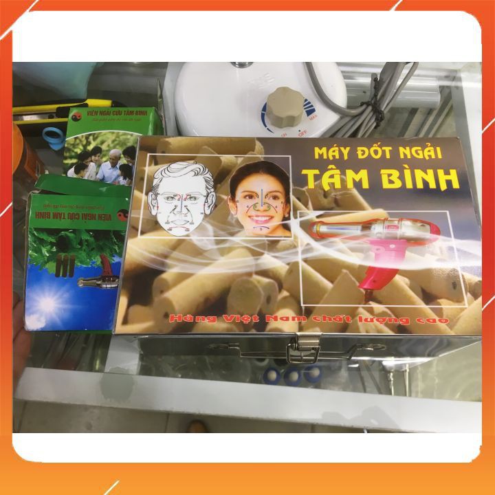 Máy Đốt Ngải Cứu Tâm Bình - Bảo Hành 02 Năm Hàng Việt Nam Chất Lượng Cao -