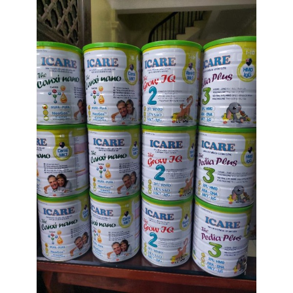 SỮA ICARE 850G ĐỦ SỐ 2, 3 ,4 ,5 /DATA TH12 /2023