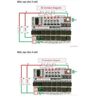 Mạch bảo vệ pin 3S 100A