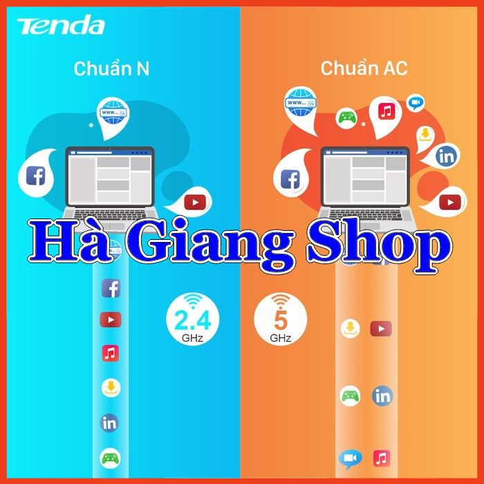 Bộ Phát Wifi Tenda AC5 Chuẩn AC 1200Mbps - NPP HGS | BigBuy360 - bigbuy360.vn