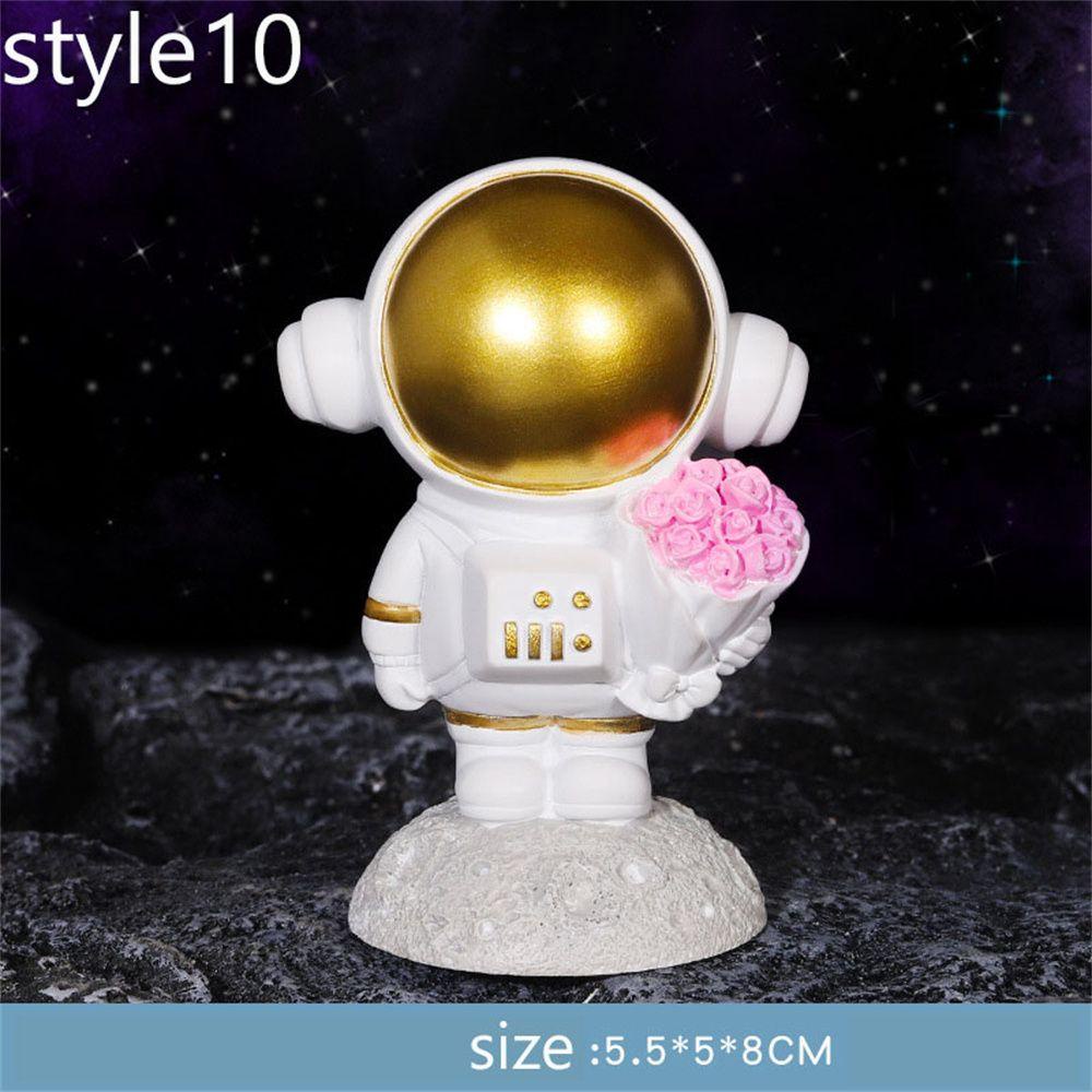 MUVAKO Mô Hình Tượng Phi Hành Gia Mavako Bằng Nhựa Resin Trang Trí Nhà Cửa