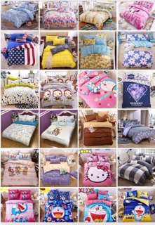 SET CHĂN GA GỐI COTTON POLY