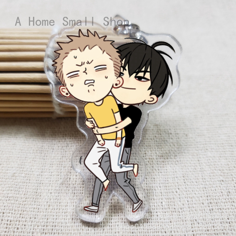 Móc Khóa Nhựa Acrylic Hai Mặt In Hình Anime 19 Ngày