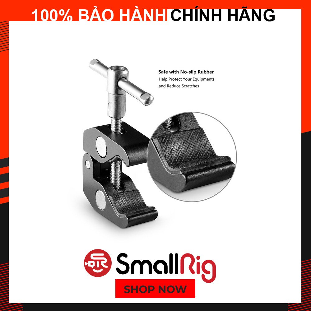 Kẹp siêu nhỏ SmallRig Super Clamp with 14 and 38 Thread  2058