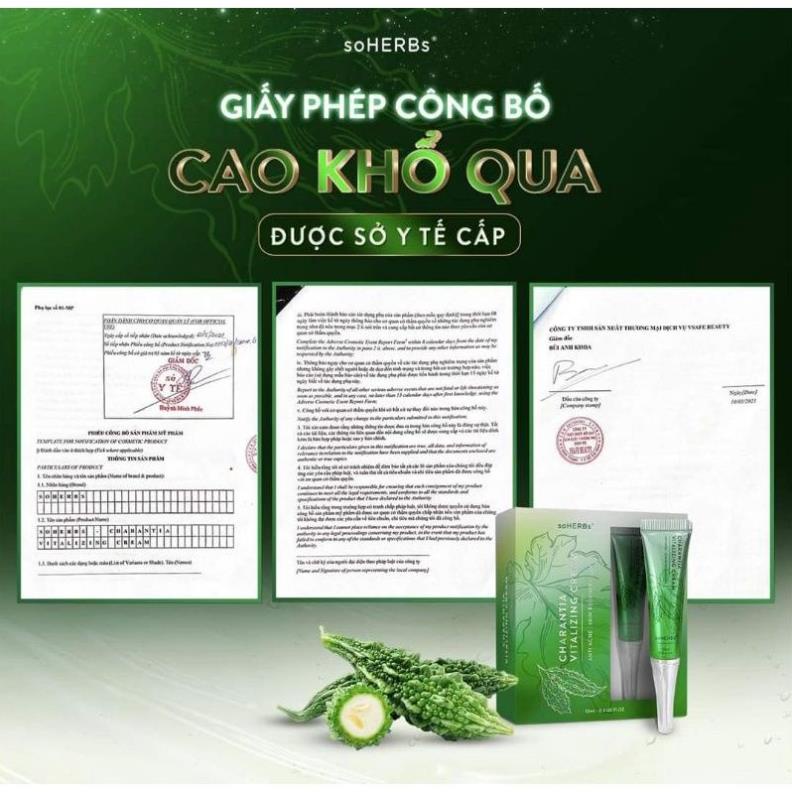 CAO MỤN KHỔ QUA soHERBs 10ML UI