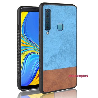 Ốp lưng Samsung Galaxy A9 2018 Leather Color lưng da
