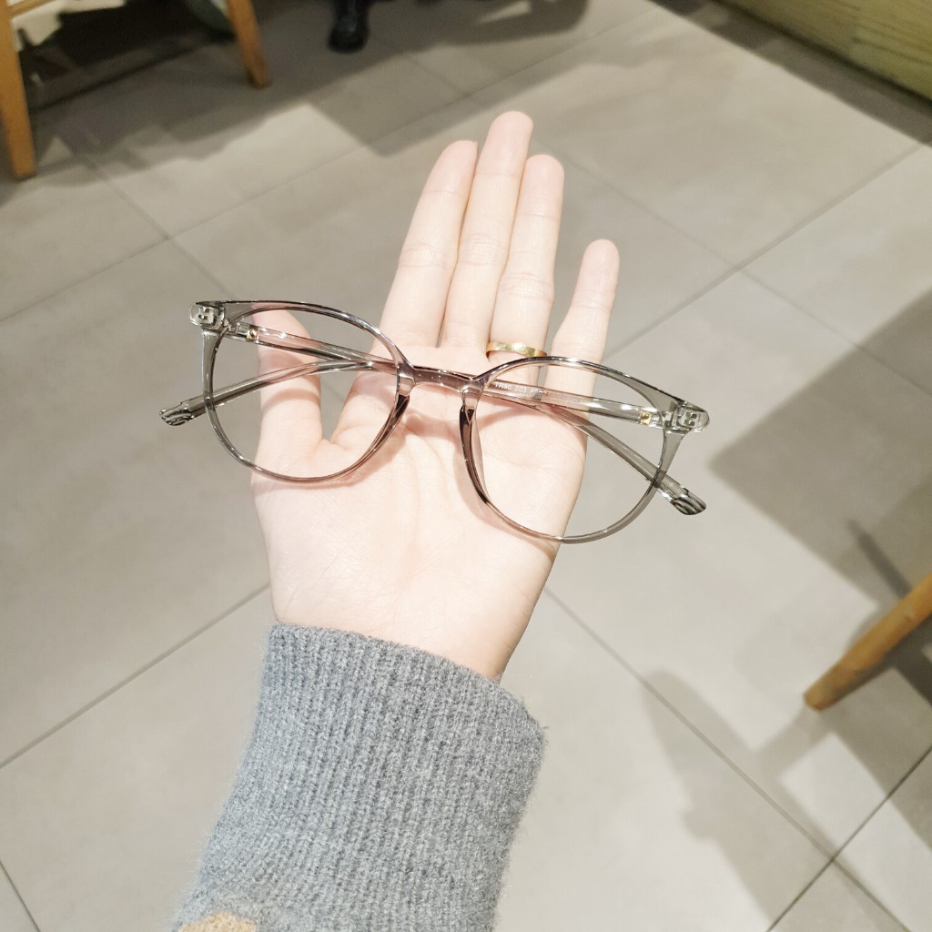 [XẢ KHO 3 NGÀY]Kính cận gọng nhựa dẻo V203{Hàng Order}FULLBOX tặng kèm chai nước xịt kính NANO siêu sạch