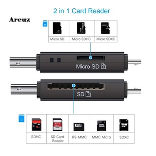 Đầu Đọc Thẻ Nhớ Usb 3.0 Micro-Usb Sd Micro-Sd Tốc Độ Cao Max 2 Trong 1