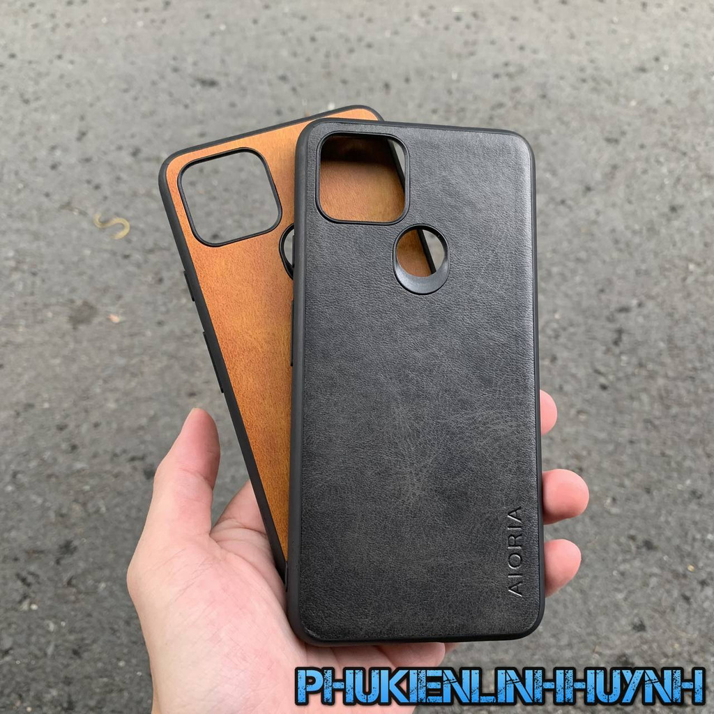 Google Pixel 5_Ốp Lưng Vân Da AIORIA.
