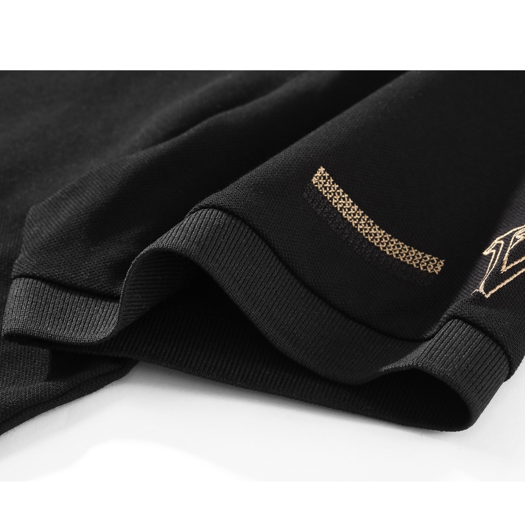 Áo polo nam form rộng màu trắng, đen phong cách trẻ trung cao cấp đẹp thời trang MURADFASHION APL11