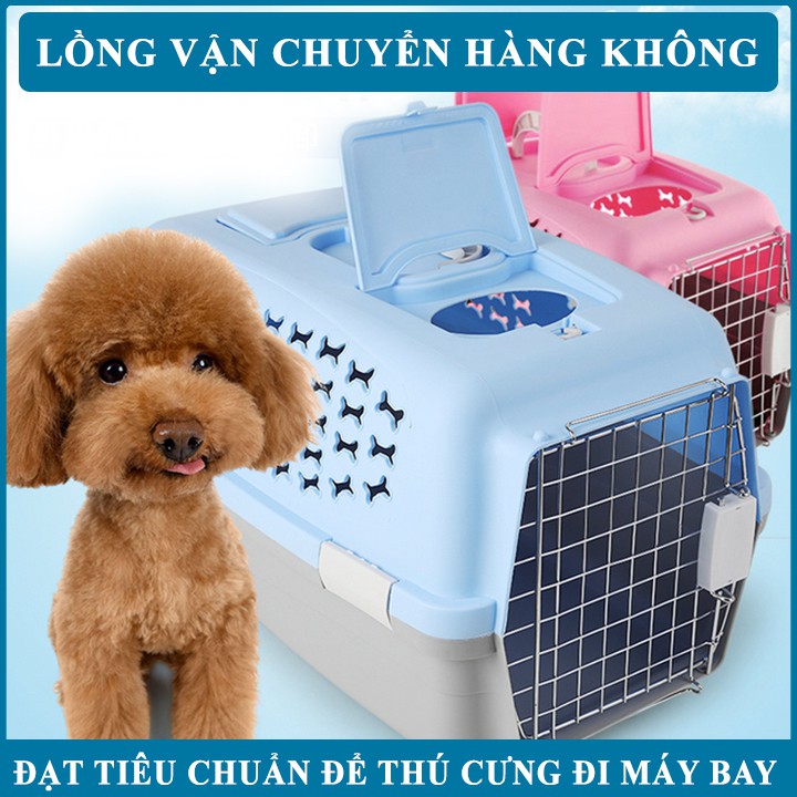 LỒNG VẬN CHUYỂN HÀNG KHÔNG DÀNH CHO THÚ CƯNG CHÓ MÈO (PET LUCKILY)