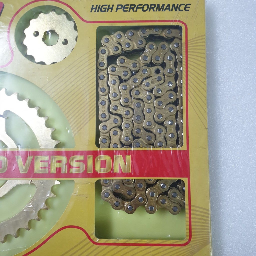 Nhông Sên Dĩa Xe Wave đời đầu - Vàng LPD THÁI LAN  14-36-106L