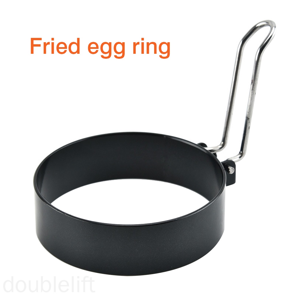 Khuôn Chiên Trứng Ốp La Bằng Sắt Có Tay Cầm Tiện Dụng Cho Nhà Bếp