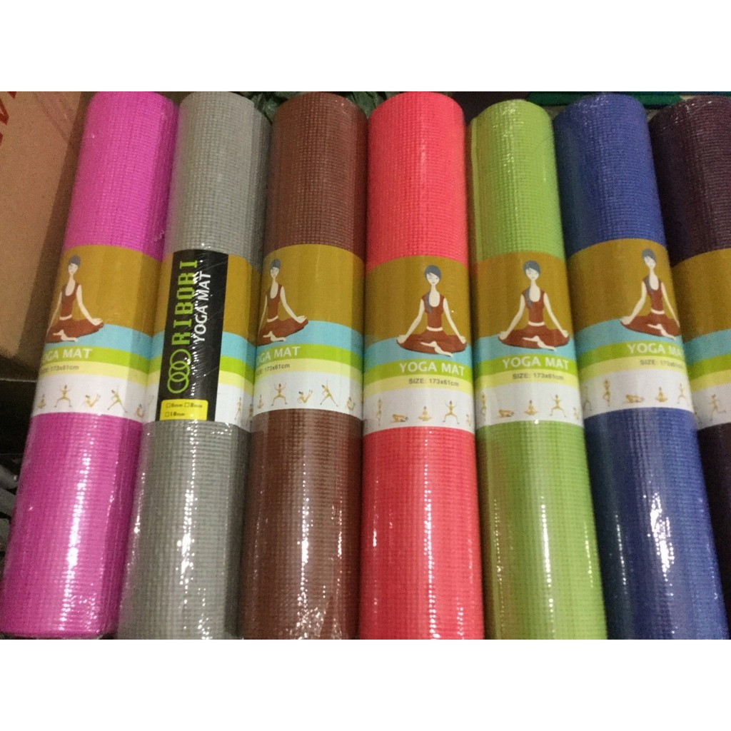 Thảm Tập TPE Yoga Mat 2 LỚP 6MM