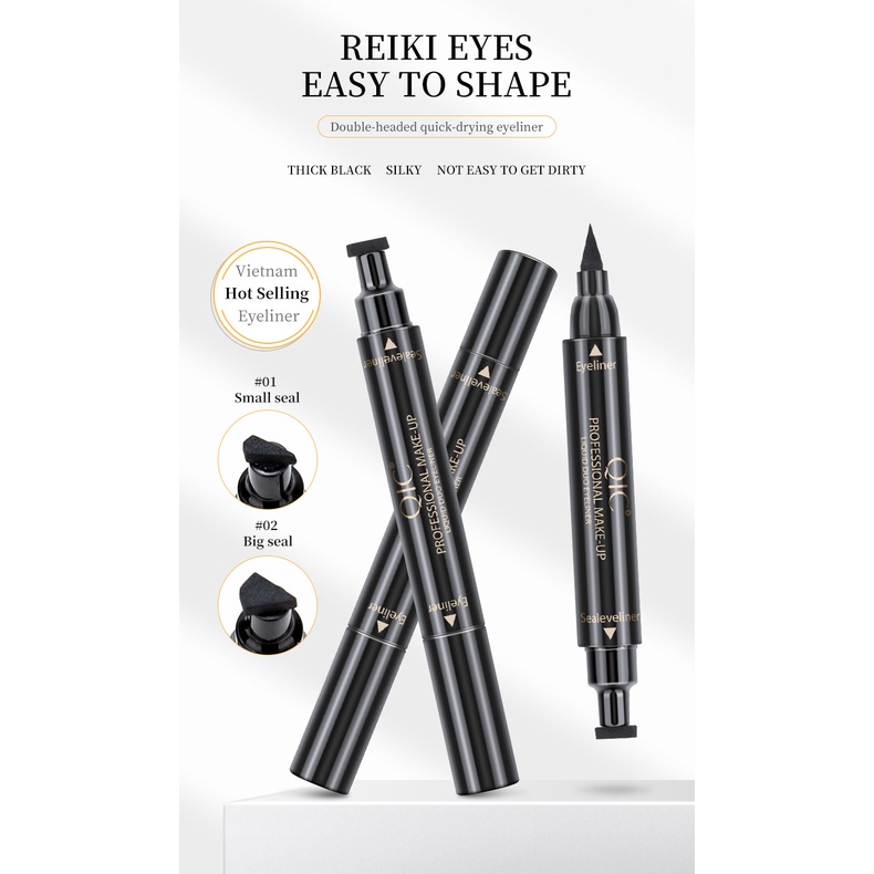 [Hàng mới về] Bút kẻ mắt nước QIC 2 trong 1 kháng nước không nhòe | BigBuy360 - bigbuy360.vn