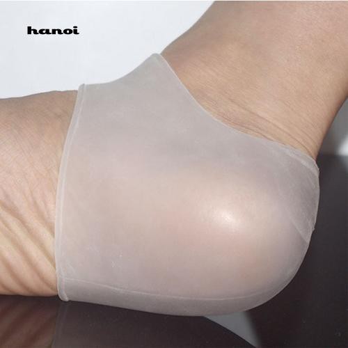 Hn HN HN♥1 Cặp Đệm Silicone Gel Dưỡng Ẩm Bảo Vệ Gót Chân Nứt Nẻ