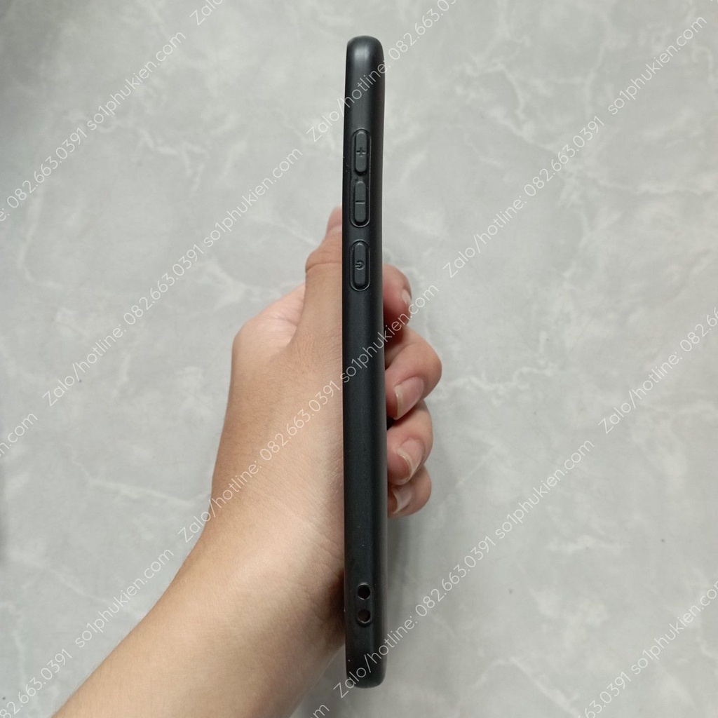 Ốp lưng Xiaomi Redmi 5 plus loại dẻo đen trơn TPU, loại dẻo trong suốt bền đẹp