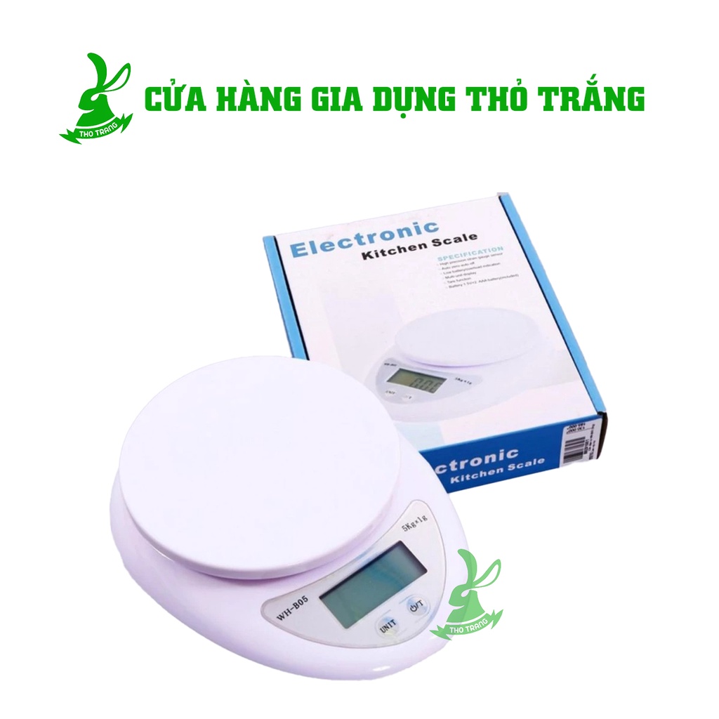 [Mã LIFEHL15K giảm 10% đơn 0Đ] Cân tiểu ly điện tử nhà bếp Electronic định lượng 1g - 5kg