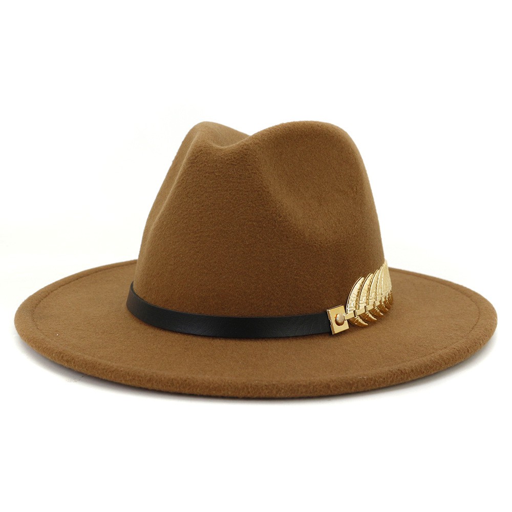 Mũ Rộng Vành Siêu Cấp Thời Trang Fedora Nam Và Nữ Dành Cho Quý Tộc