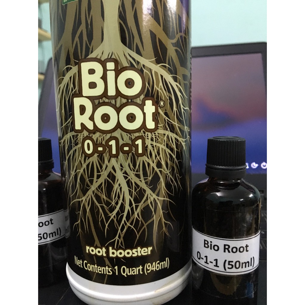 Chế phẩm hữu cơ kích rễ cực mạnh Bio Root 0-1-1 chai 50 ml