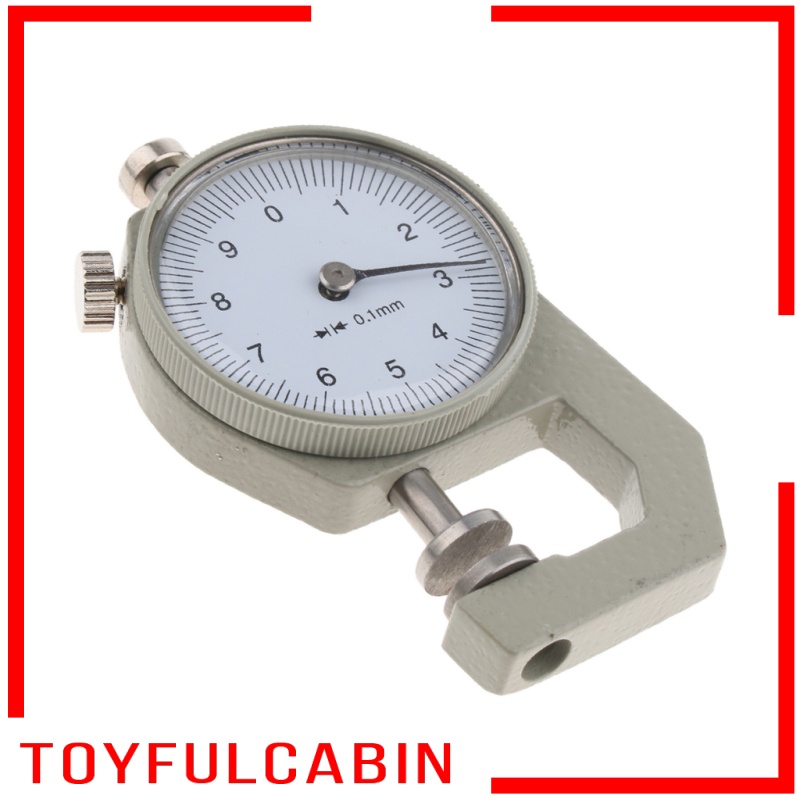 Thước Đo Độ Dày 0-10mm Chuyên Dụng Cho Đồ Trang Sức / Da / Kim Loại