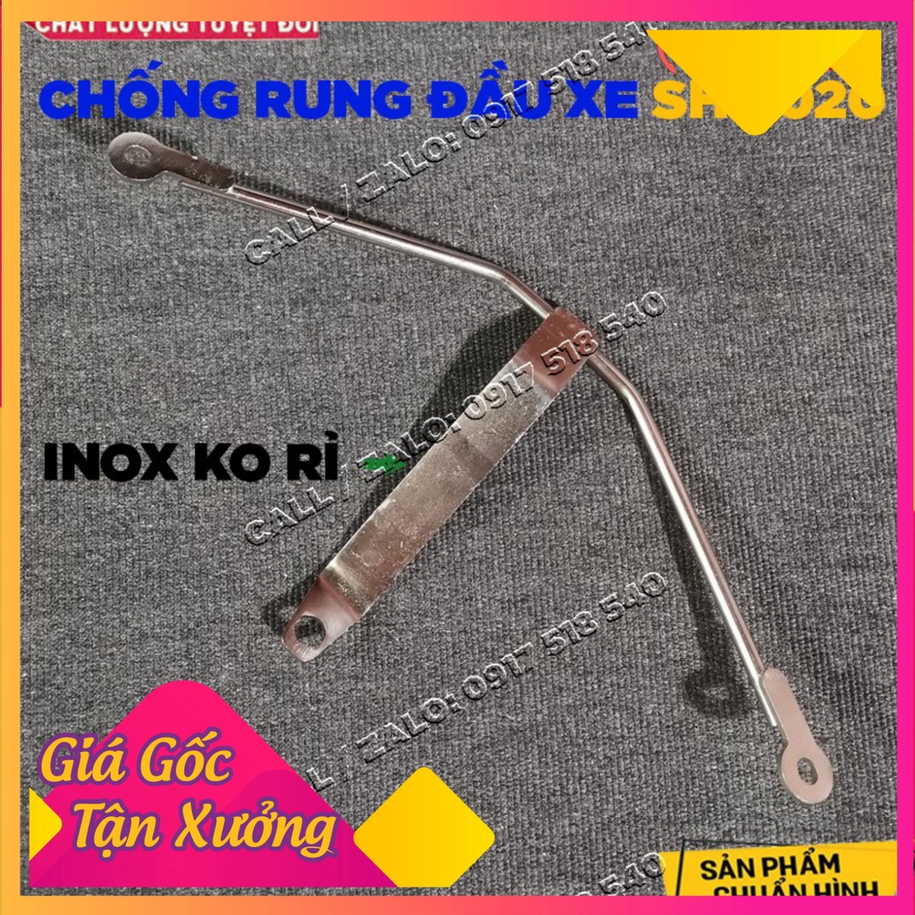 Chống Rung Đầu Xe Sh 2020 - SH 2021 - Sh 2022 ( inox ko rỉ ) (Ảnh Sp thật)