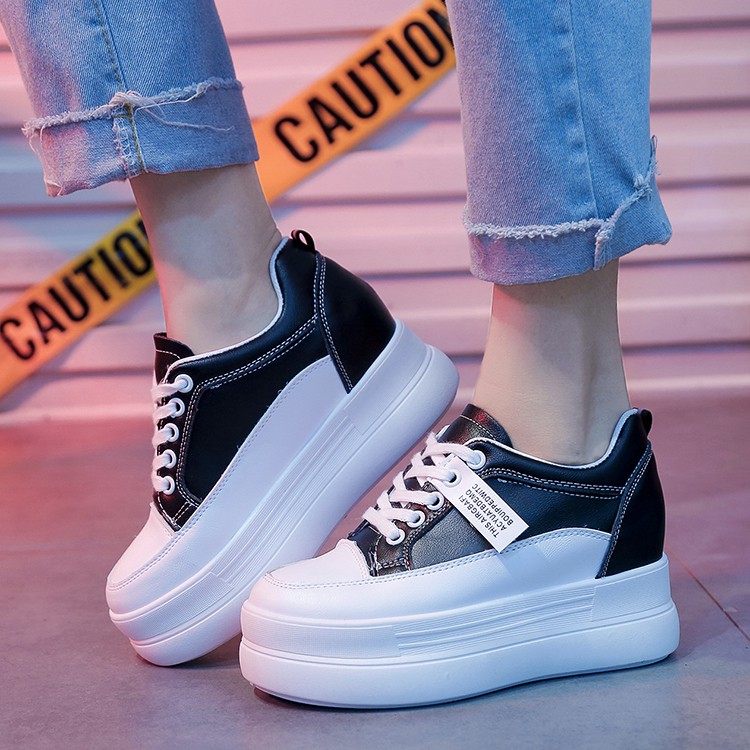 T47 giầy độn đế tăng chiều cao thời trang,độn 8cm