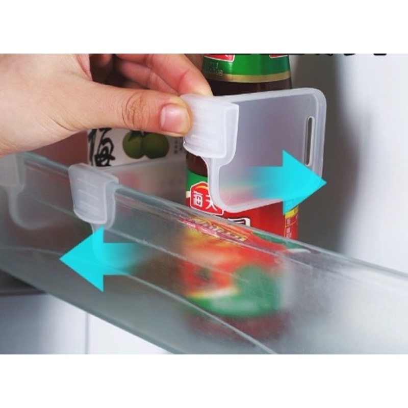 Vách ngăn tủ lạnh bằng nhựa trong suốt có thể điều chỉnh