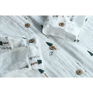 Sơ Mi Linen Dáng Dài 328