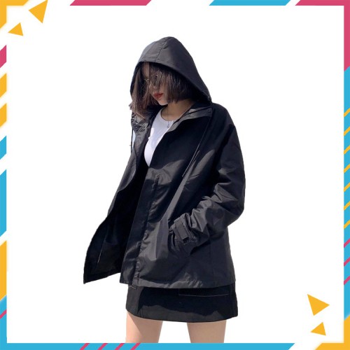 Áo Khoác Dù Jacket Wet Trượt Nước Nhẹ | Vải Dù Cao Cấp 2 Lớp Mảnh | Áo Khoác Dù Nữ Có Nón | Unisex | BigBuy360 - bigbuy360.vn