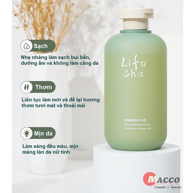 Sữa Tắm Nước Hoa Lifusha Thư Giãn 300ml Hương Thơm Nhẹ Nhàng Quyến Dũ | BigBuy360 - bigbuy360.vn