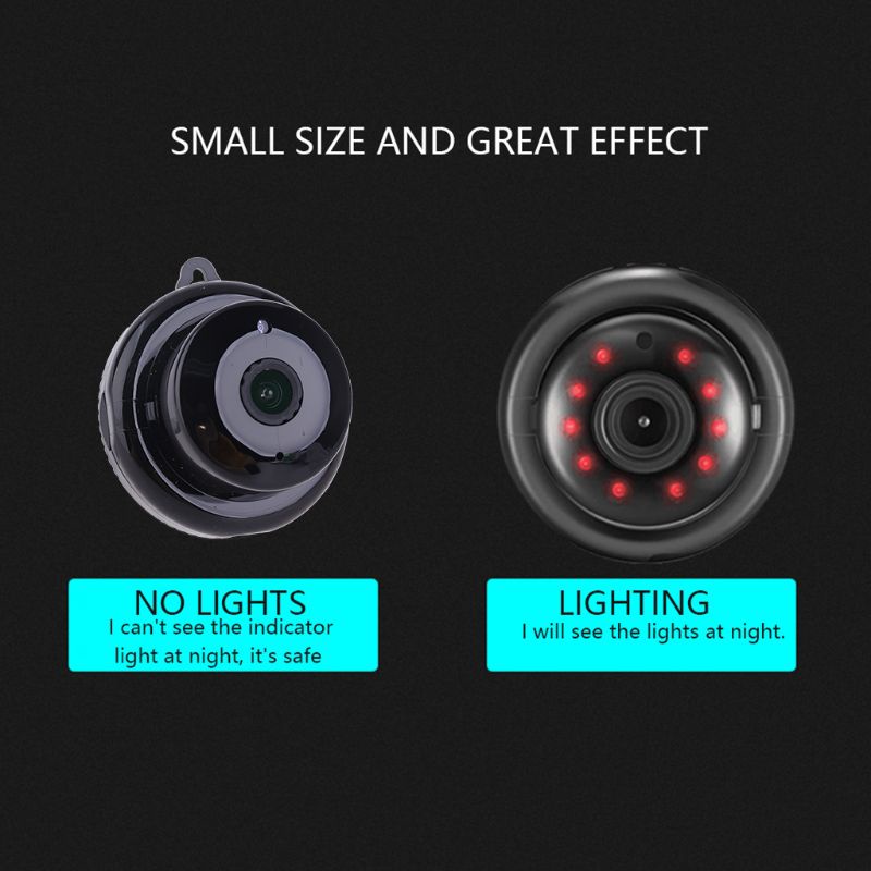 Camera giám sát không dây mini wifi 1080P cảm biến chuyển động ban đêm 2 chiều