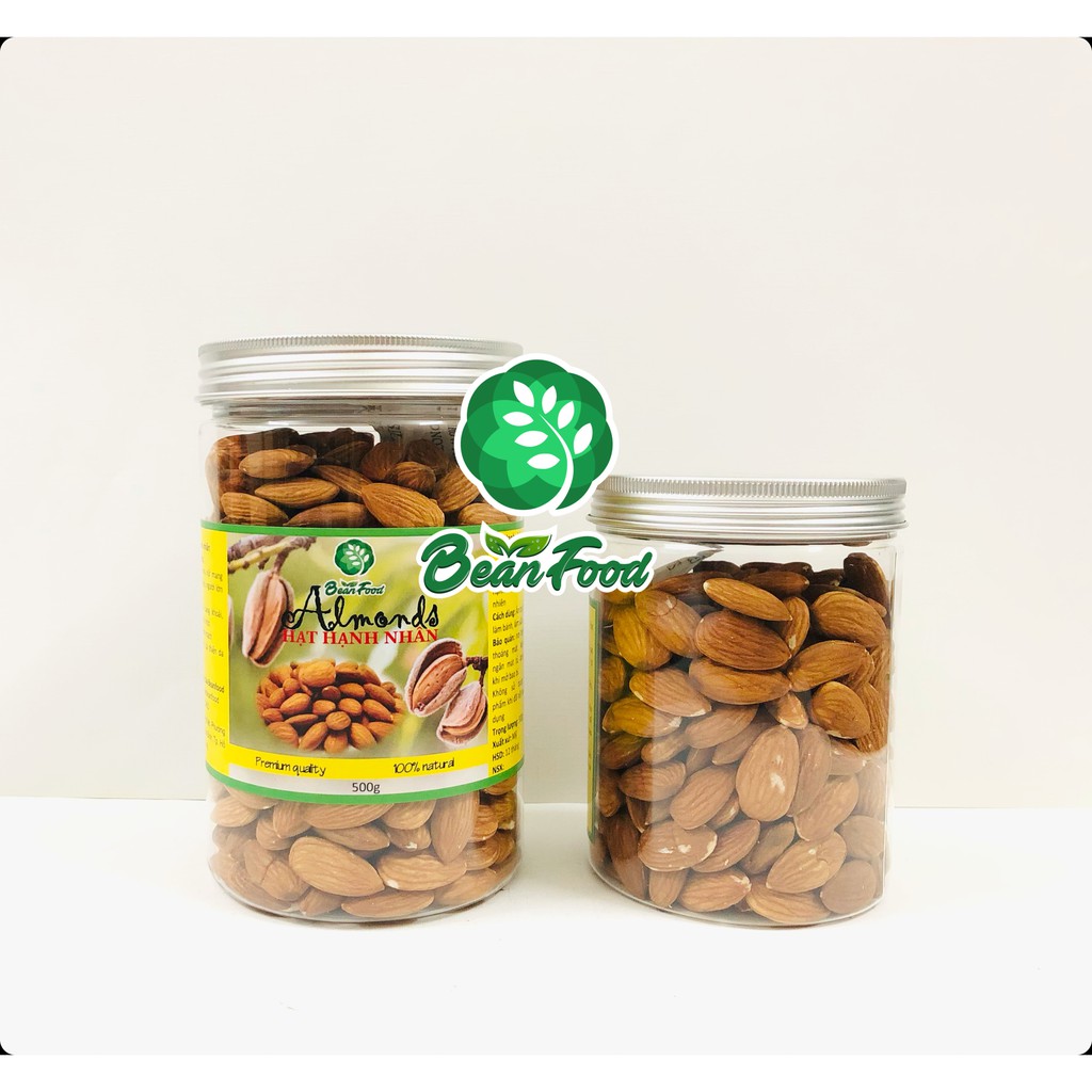 500g Hạt hạnh nhân tách vỏ sấy