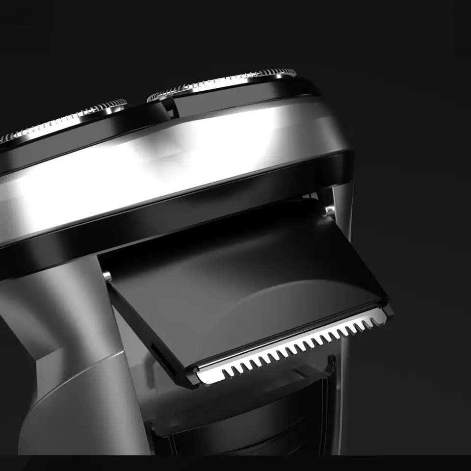 Máy cạo râu điện Xiaomi Enchen BlackStone đầu cắt 3D sạc USB-C với 3 đầu cạo sạch sâu