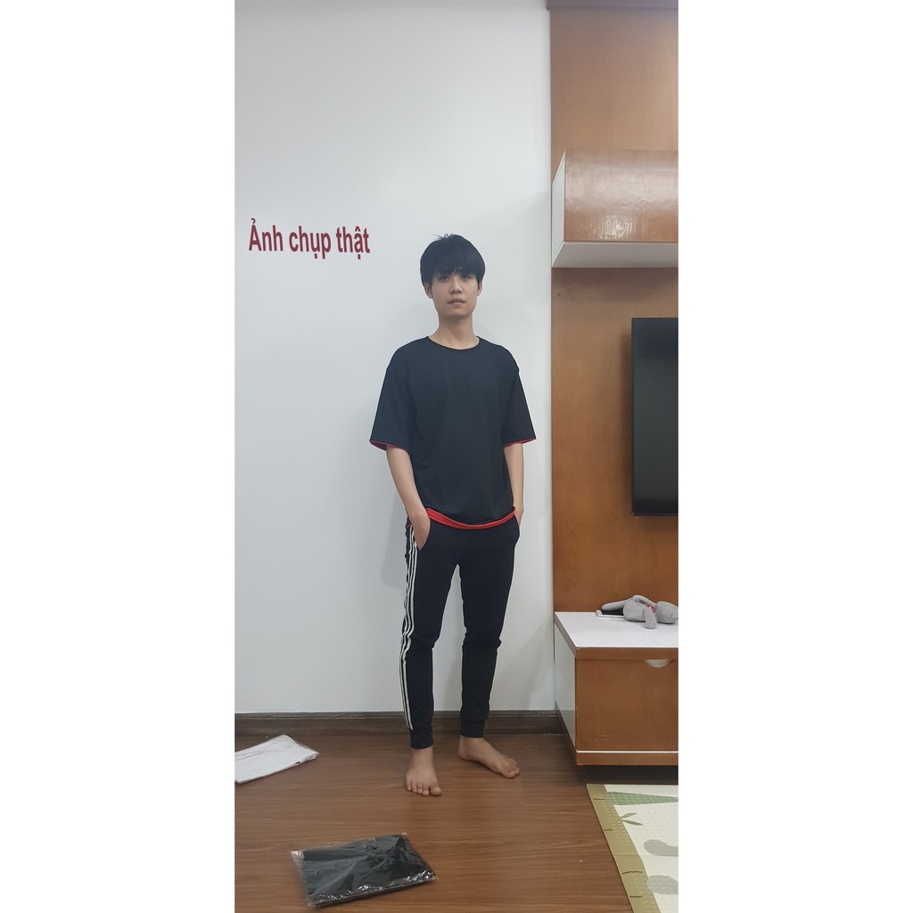 Áo thun unisex tay lỡ form rộng 100%cotton Freesize có ảnh thật video thật | BigBuy360 - bigbuy360.vn