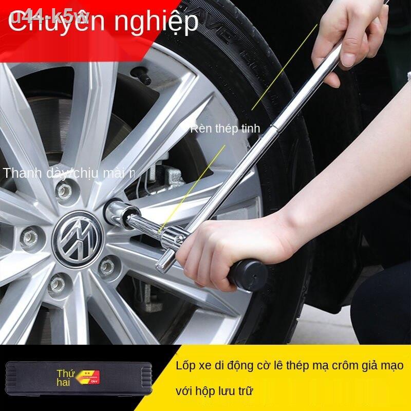 Chìa khoá chữ thập ổ cắm thay thế lốp xe ô tô Cờ lê tháo lắp tiết kiệm sức lao động 17 Bộ dụng cụ đa năng 19 c