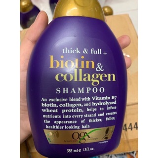 Dầu gội Biotin & Collagen 385g