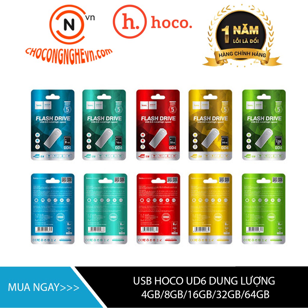 [GIÁ HỦY DIỆT] USB HOCO UD6 8gb/16gb/32gb/64gb