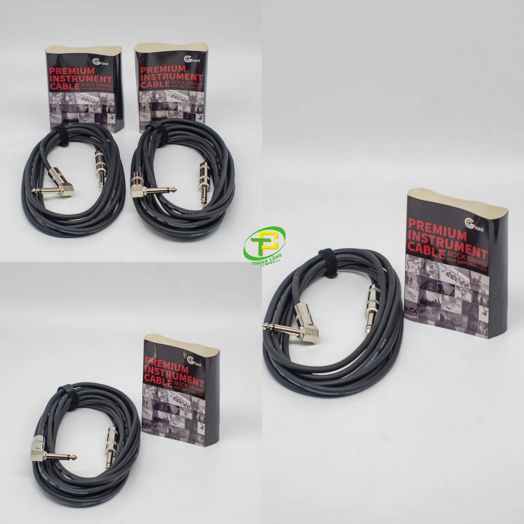 [Chính Hãng] Dây Line Jack Guitar 6 Ly Giant Chống Noise Chống Hú, Dây Jack Âm Thanh Cắm Đàn Guitar
