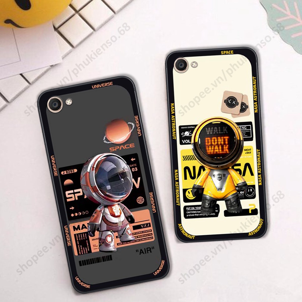 Ốp lưng Vivo V7 / V7 Plus / V7+ hình người máy, robot nasa đáng yêu dễ thương