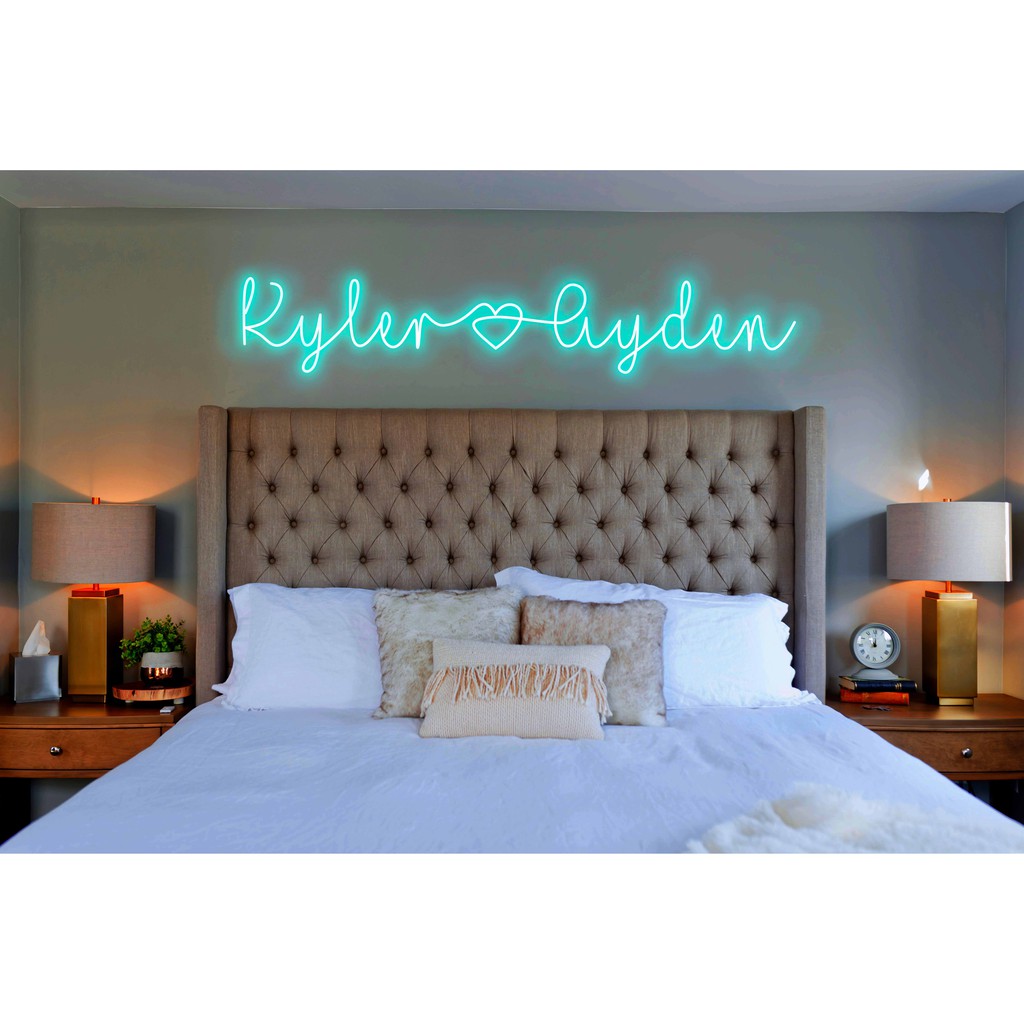 Đèn Led Neon Trang Trí Phòng Cưới, Lễ Đính Hôn theo yêu cầu