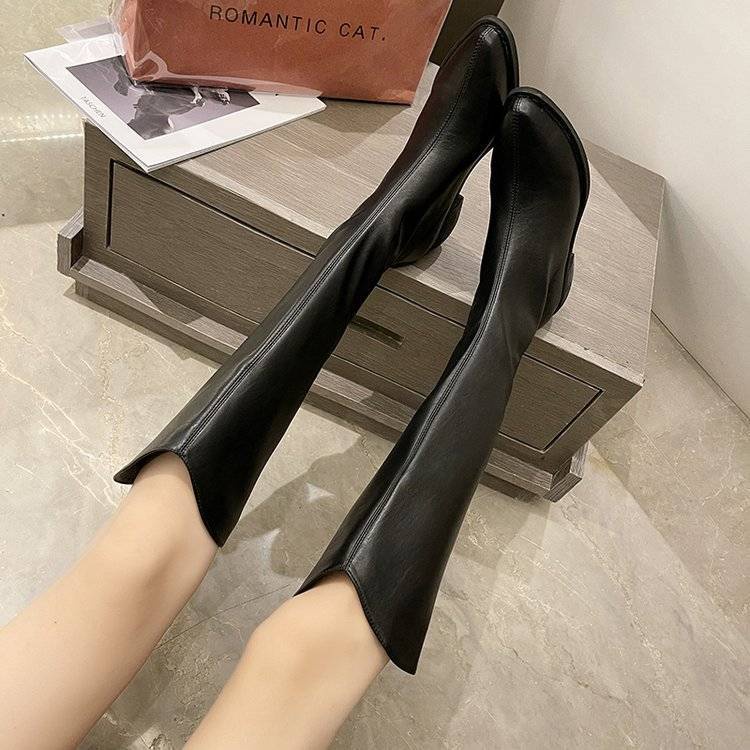 Giày Boots hiệp sĩ Size lớn thời trang cá tính dành cho nữ 2021