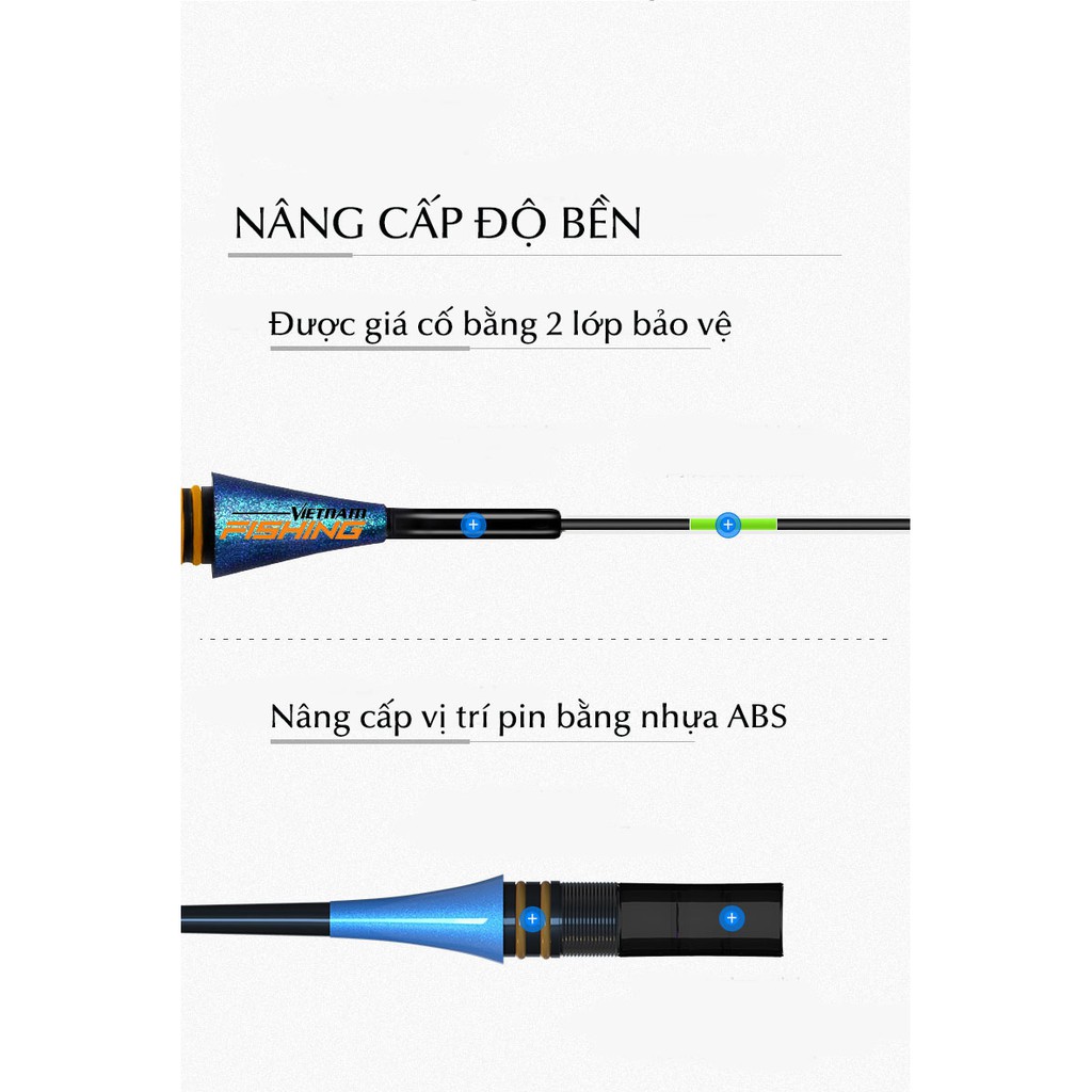 Phao điện nano câu đài Handing D-04 - Hàng chính hãng