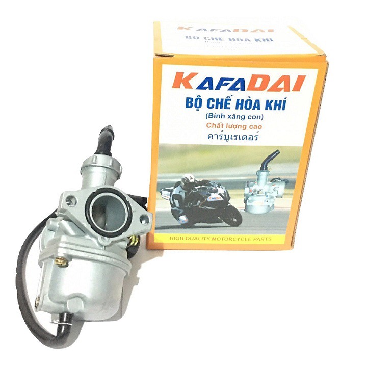 Bộ chế hòa khí KAFADAI THAILAND cho xe máy Win 100cc - 110cc (Bình xăng con)