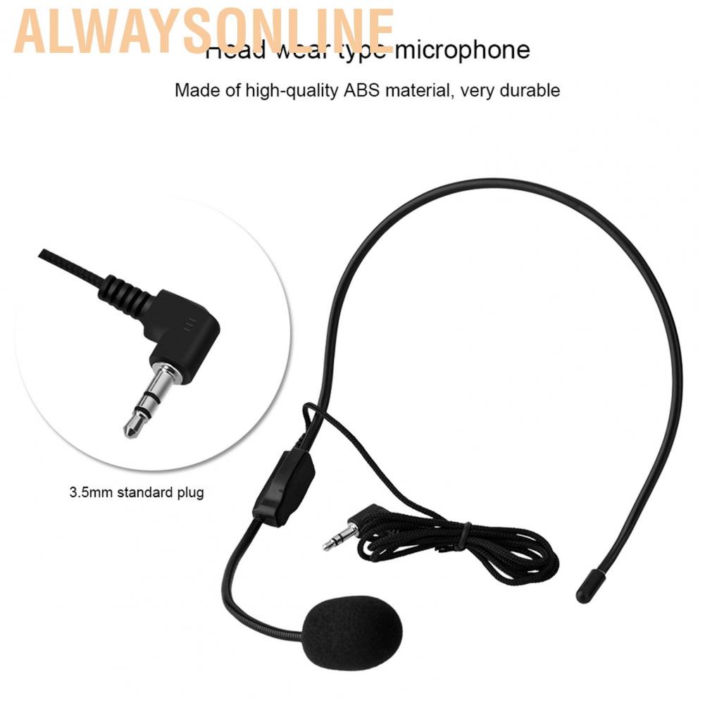 Micro Mini 3.5mm Có Dây Cho Loa KhuếCh ĐạI GiọNg NóI