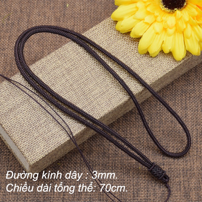 ⚡Nhiều Mẫu⚡ Vòng Dây Dù - Phụ Kiện Thời Trang Đeo Cổ có khóa điều chỉnh MS211020211
