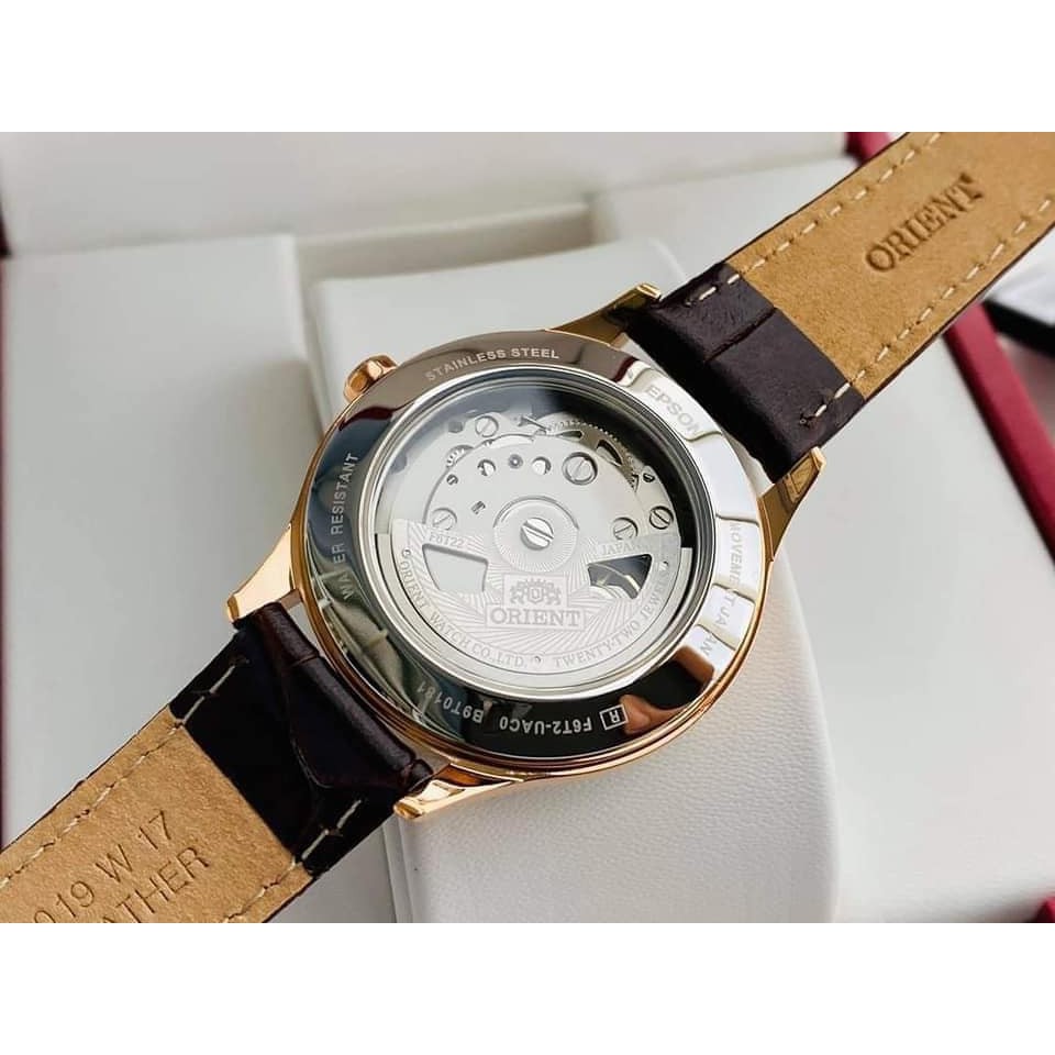 Đồng hồ nữ Orient Automatic Thiên Hà Nâu RA-AG0017Y10B